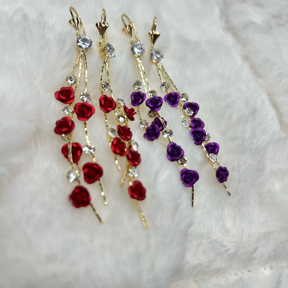 Laminated Gold Earrings